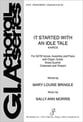 It Started with an Idle Tale SATB choral sheet music cover